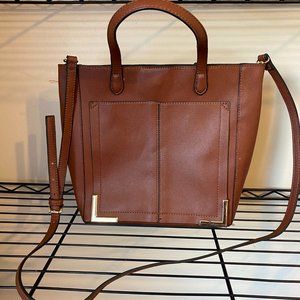 large brown crossbody